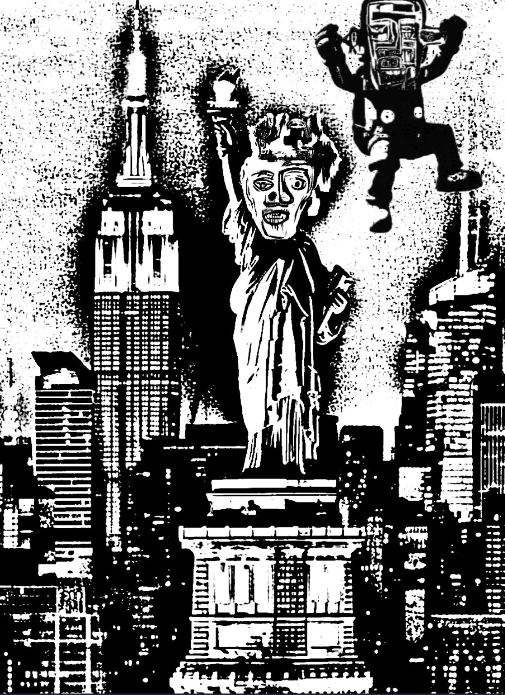 NYC Graffiti Canvas Art